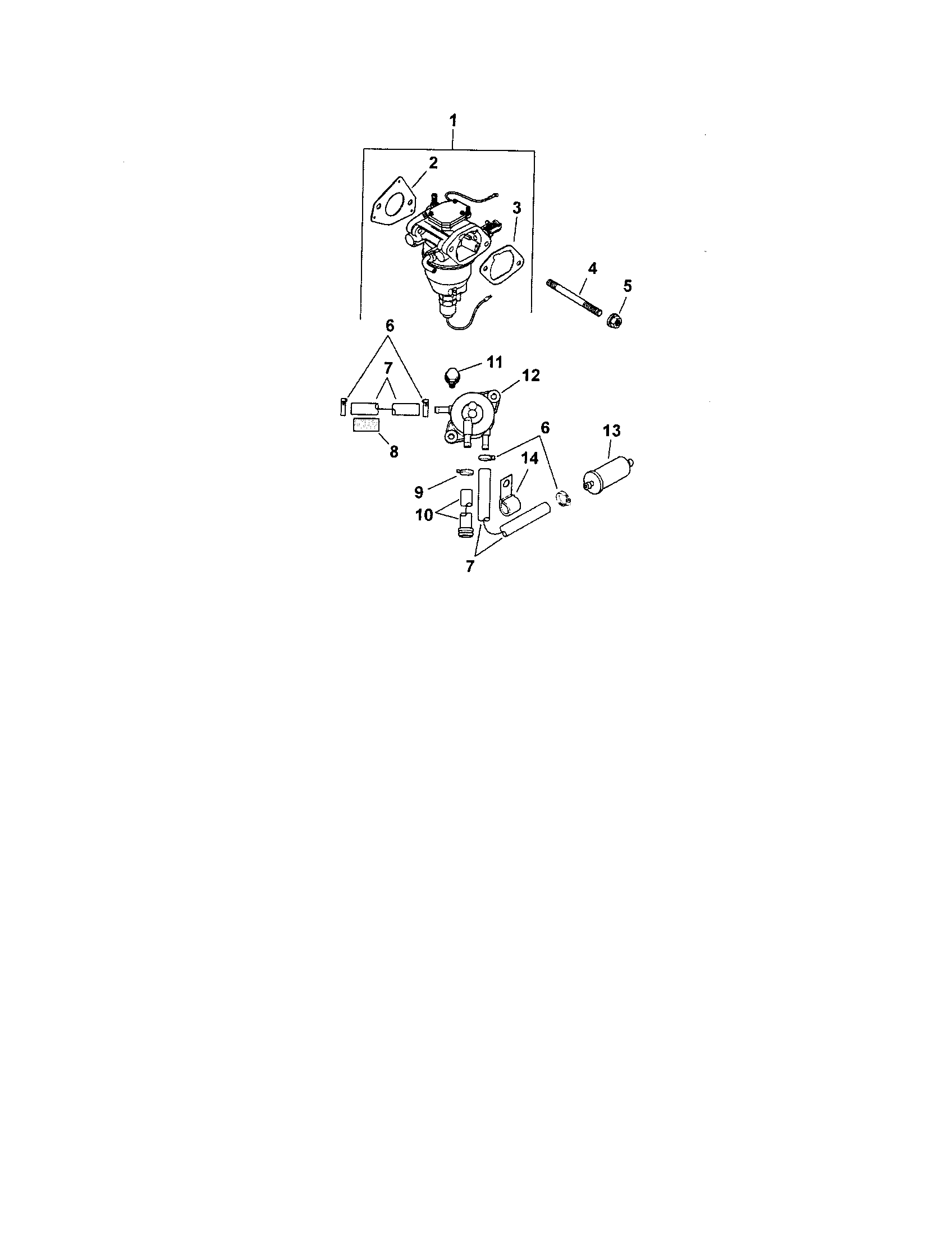 Craftsman 917253170 fuel system diagram