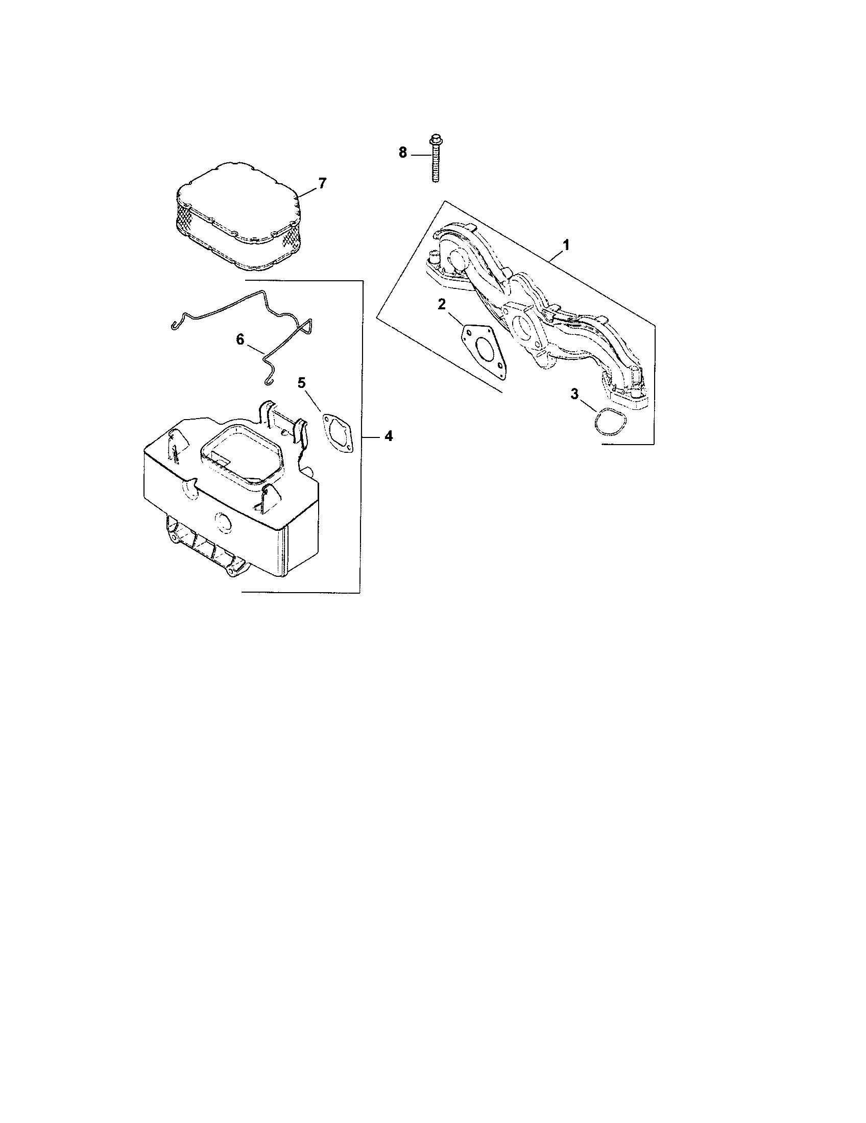 Craftsman 917253170 air intake/filtration diagram
