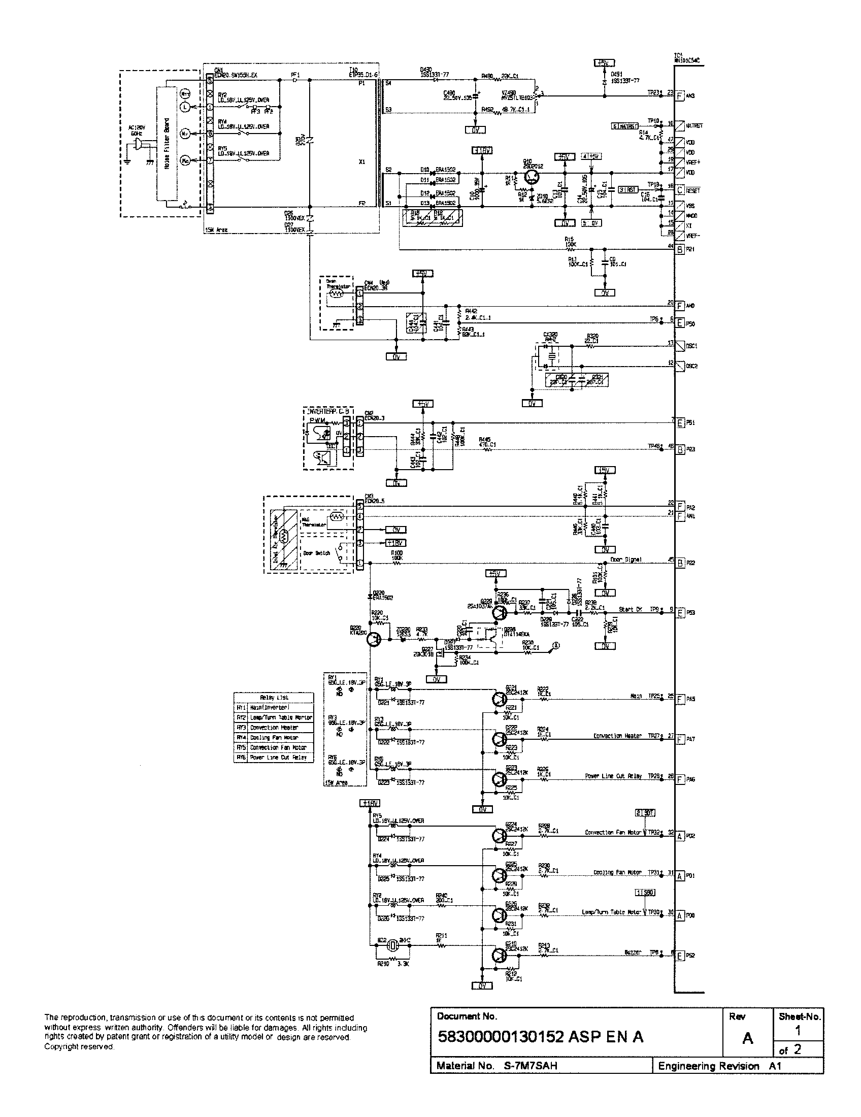 Thermador PODMW301-01 diagram diagram