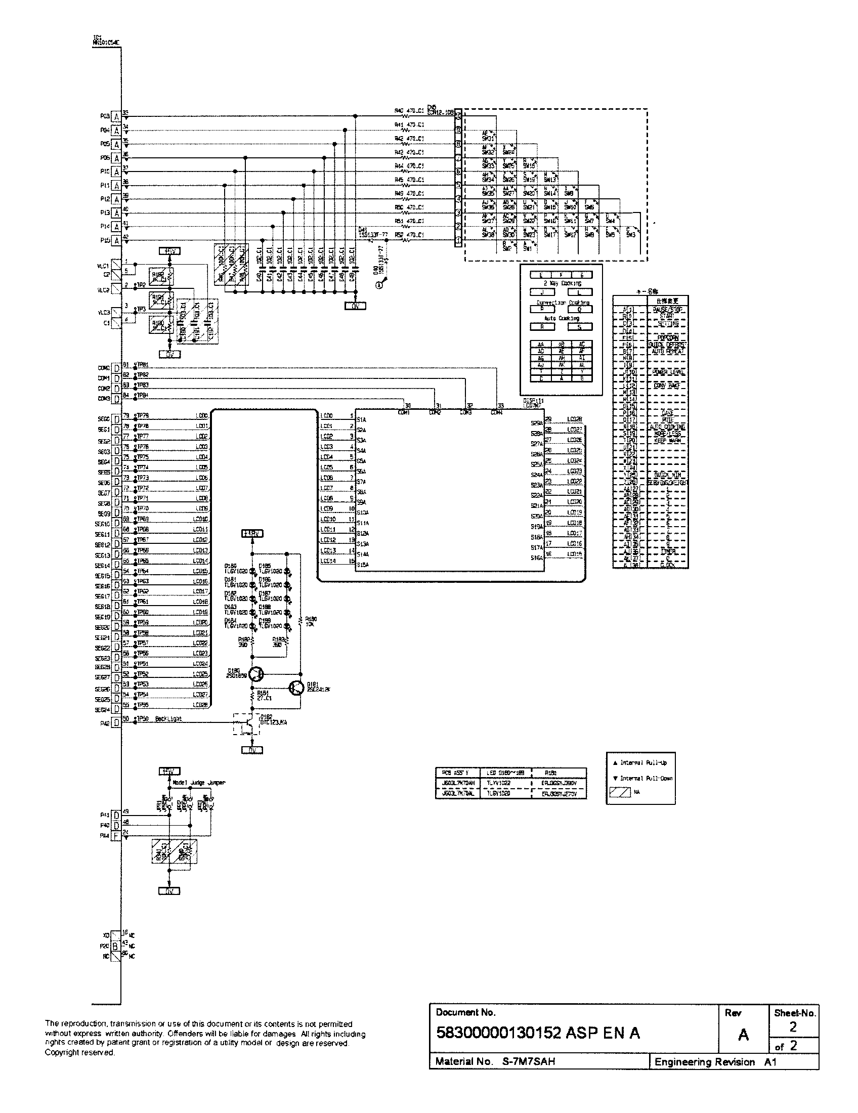 Thermador PODMW301-01 diagram diagram