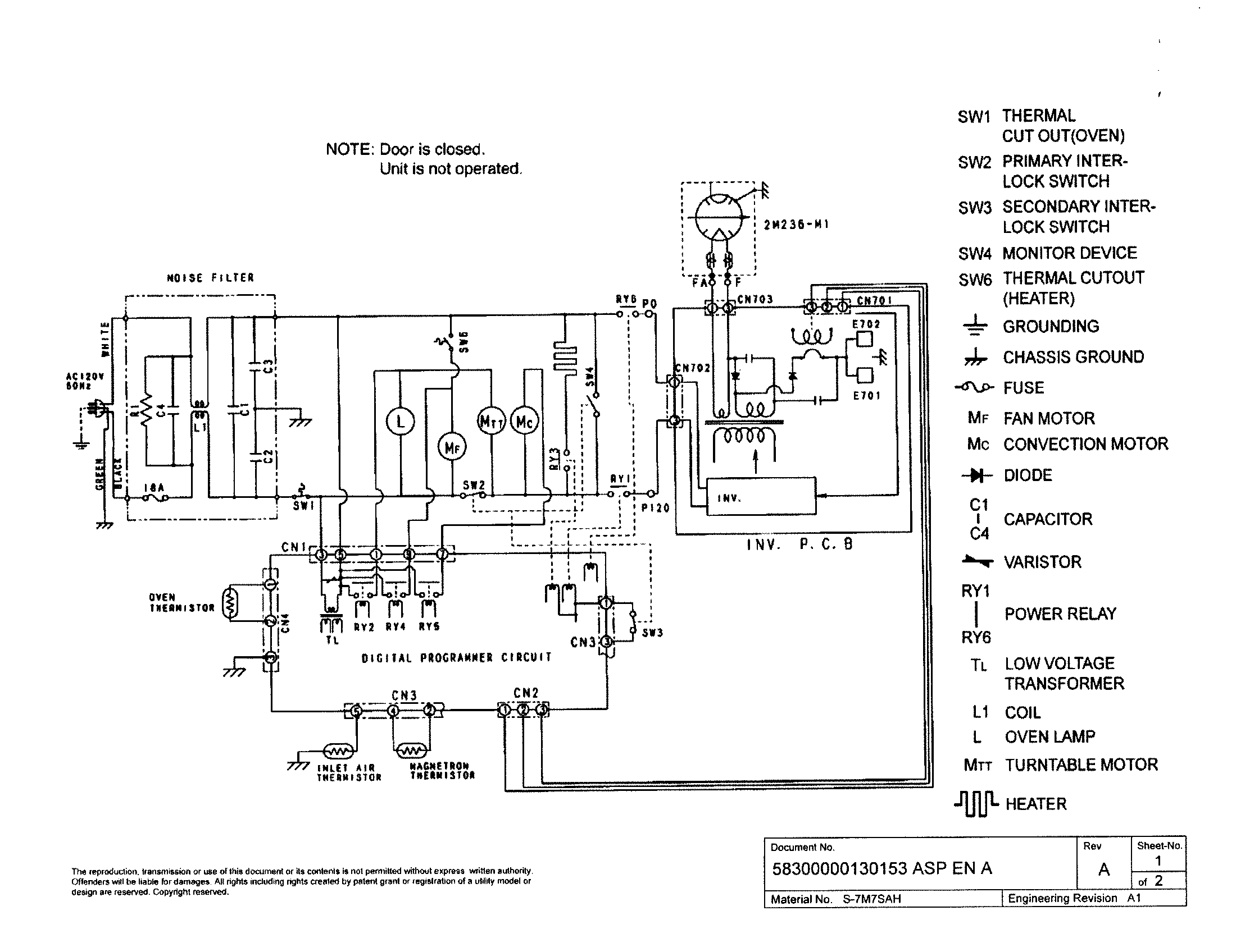 Thermador MEMCW271ES-01 diagram diagram