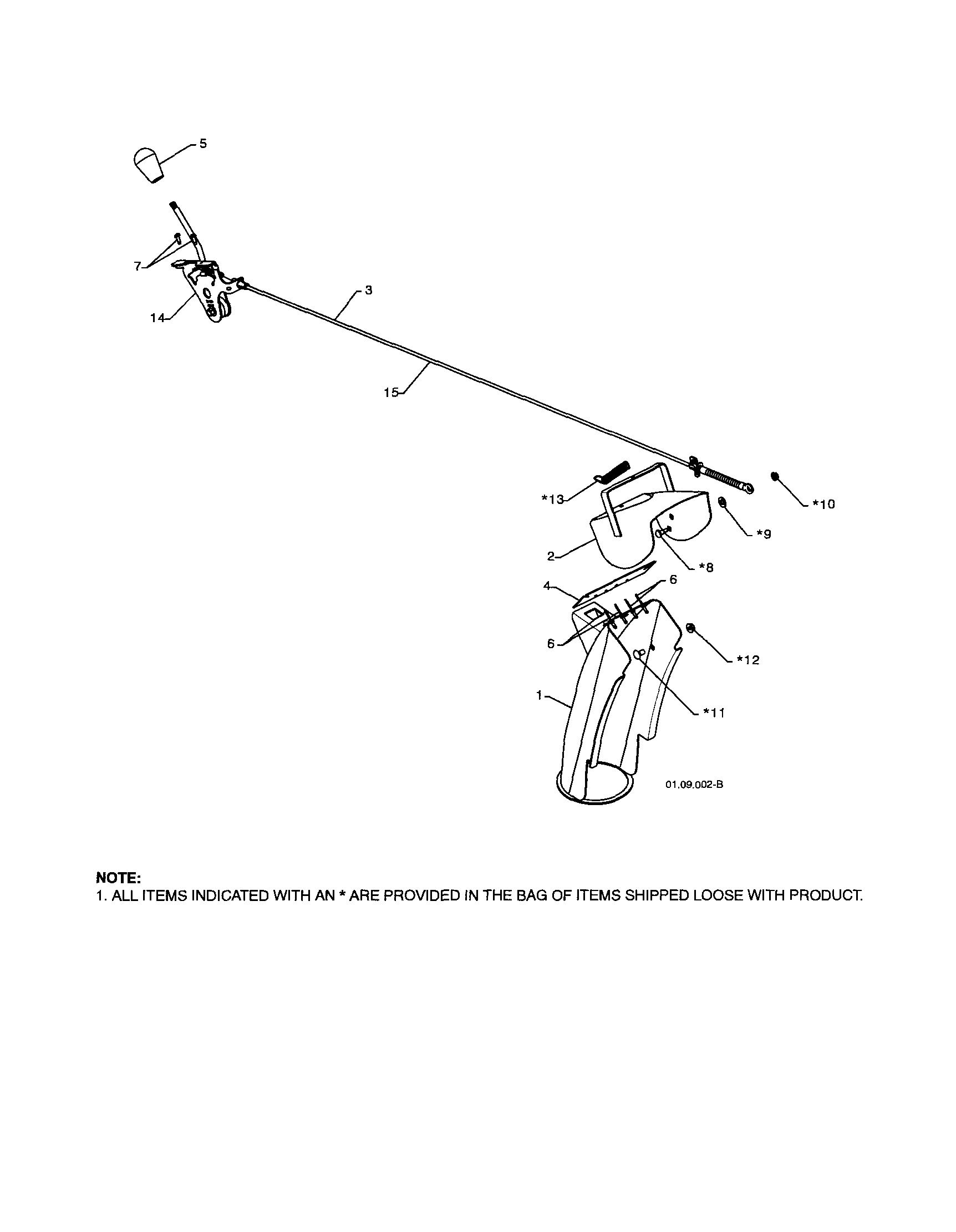 Craftsman 917881063 chute & deflector weldments diagram