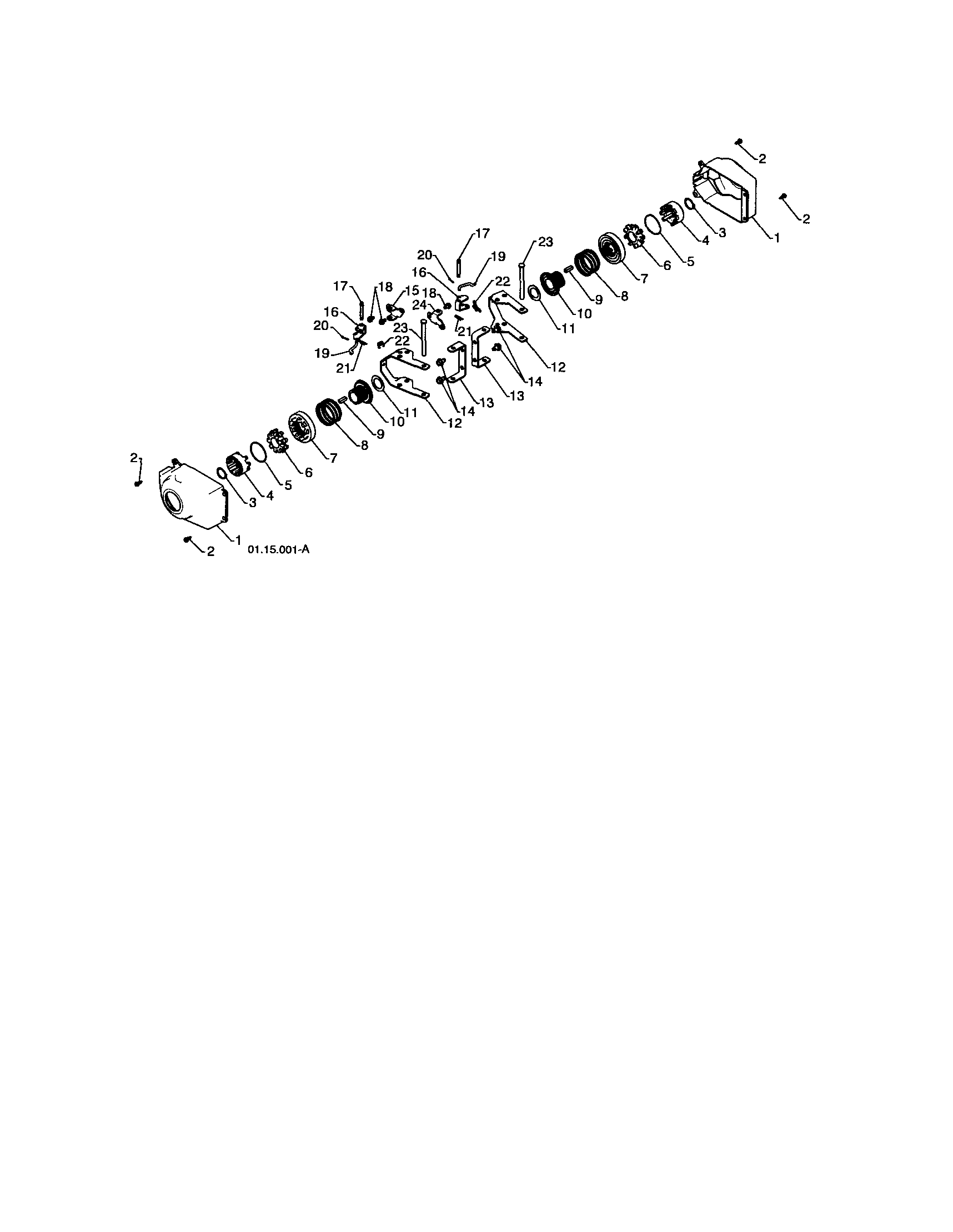 Craftsman 917881063 steering bracket & yoke diagram