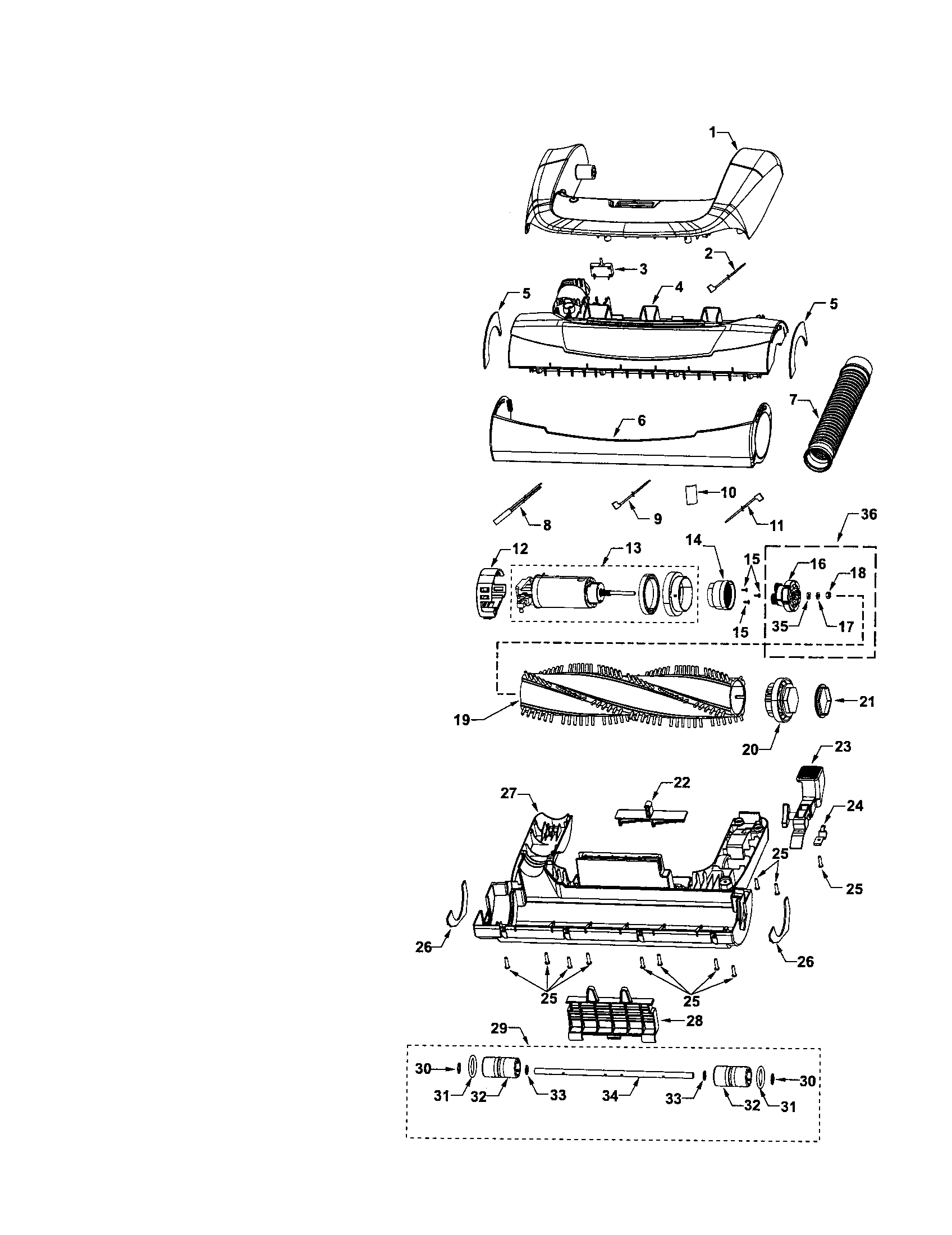 Kenmore 11636933502 nozzle diagram
