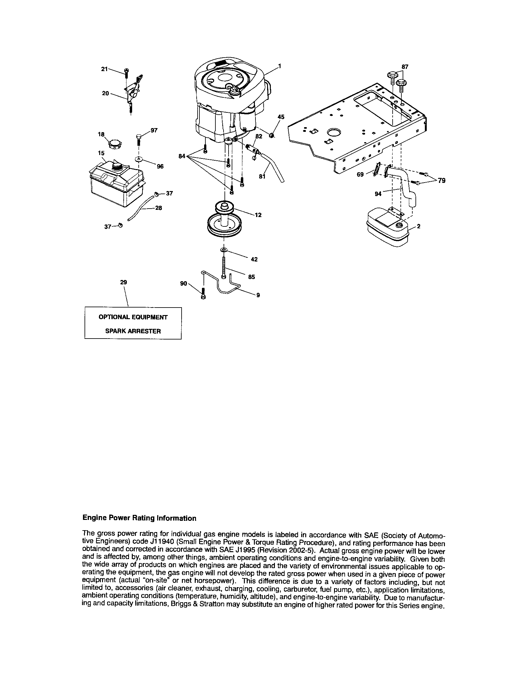 Craftsman 917288112 engine diagram