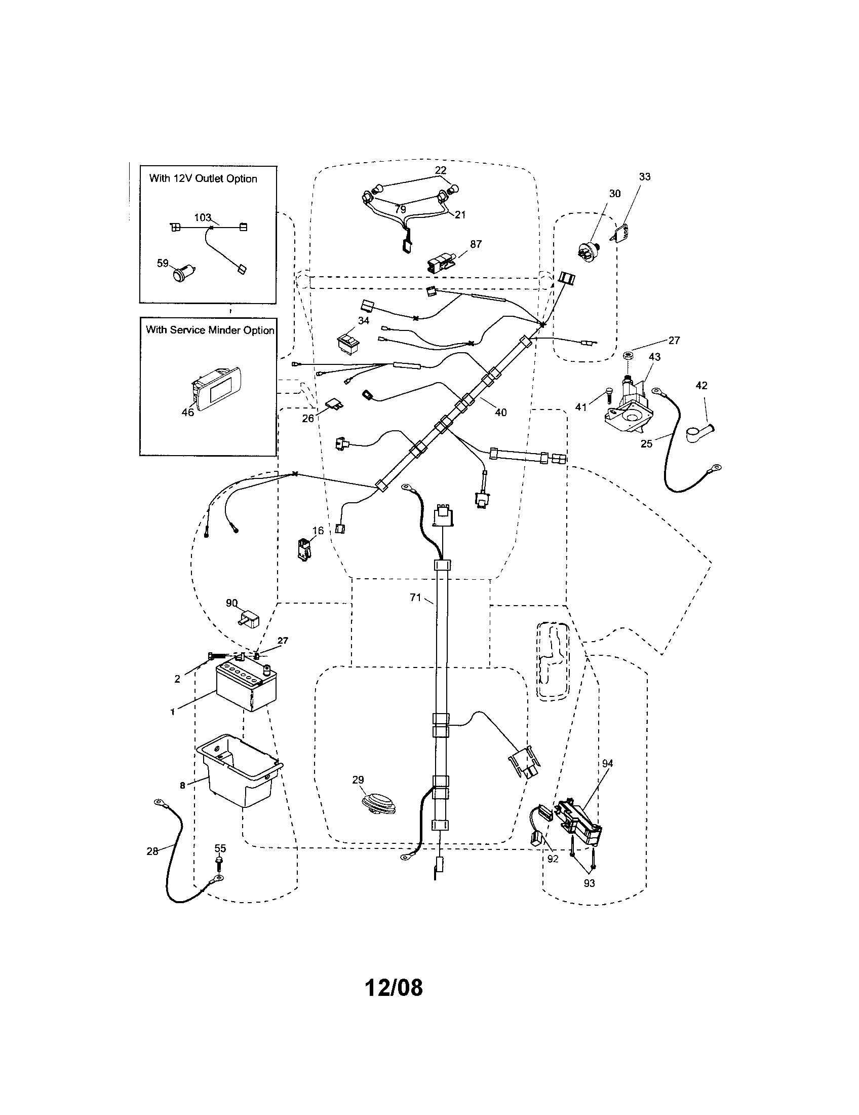 Craftsman 917288122 electrical diagram