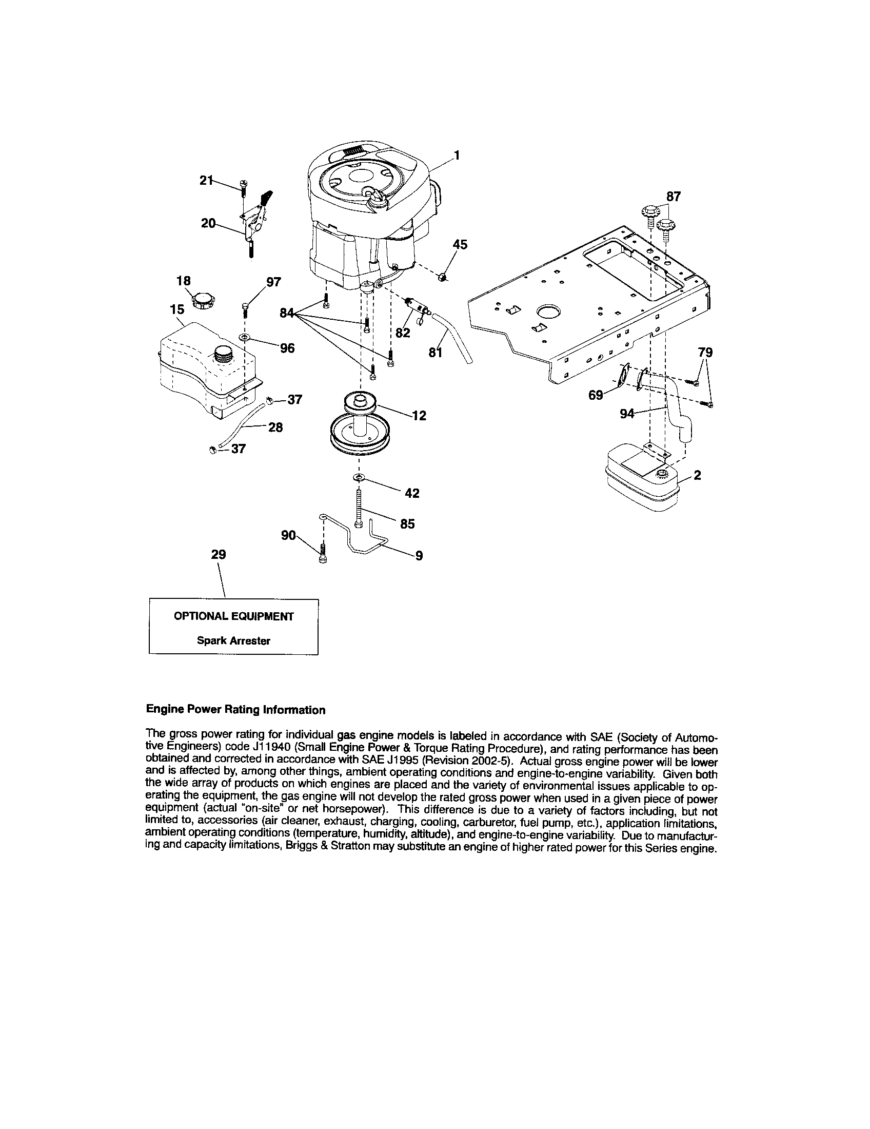 Craftsman 917288122 engine diagram