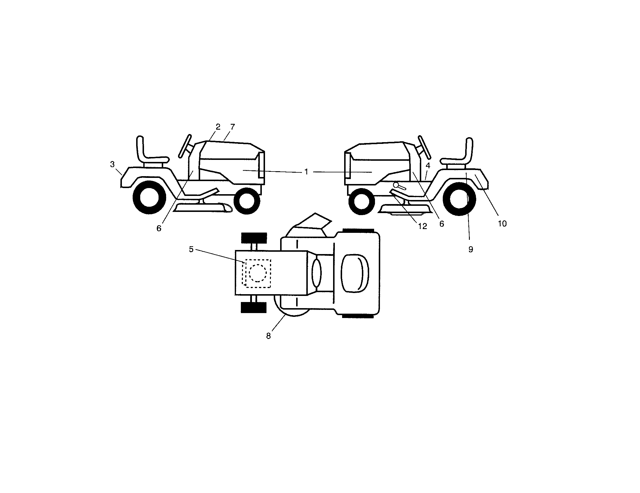 Craftsman 917288122 decals diagram