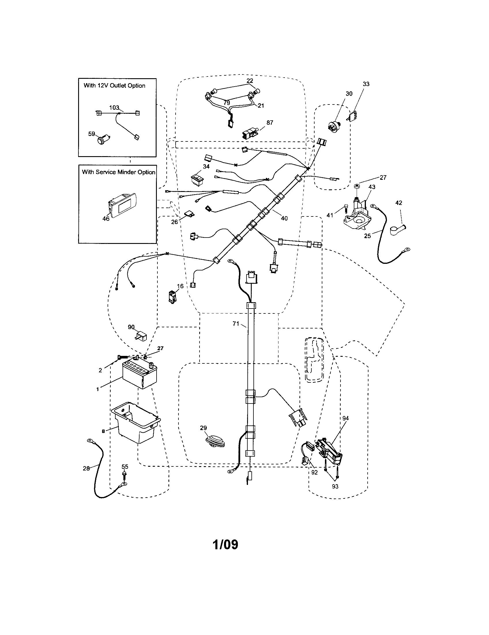 Craftsman 917288132 electrical diagram