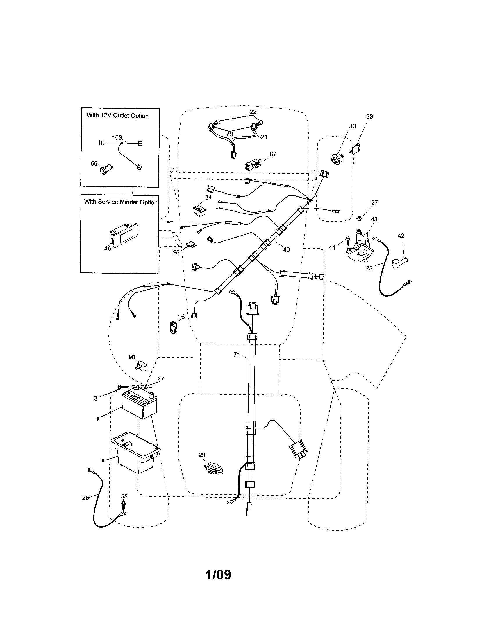Craftsman 917288140 electrical diagram