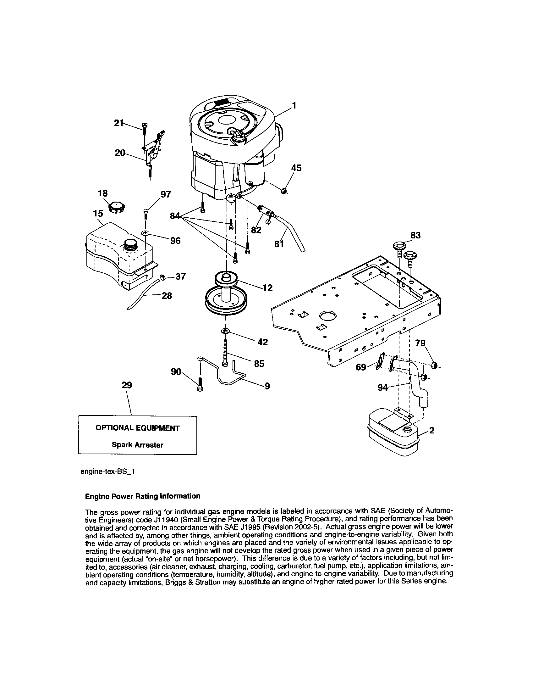Craftsman 917288210 engine diagram