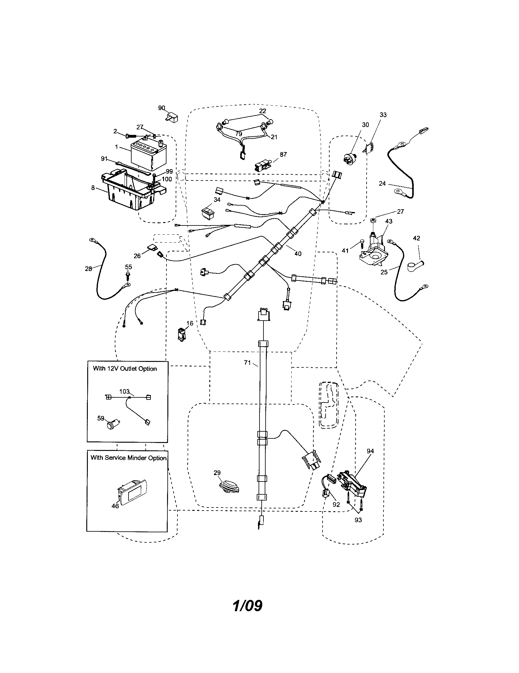 Craftsman 917288252 electrical diagram