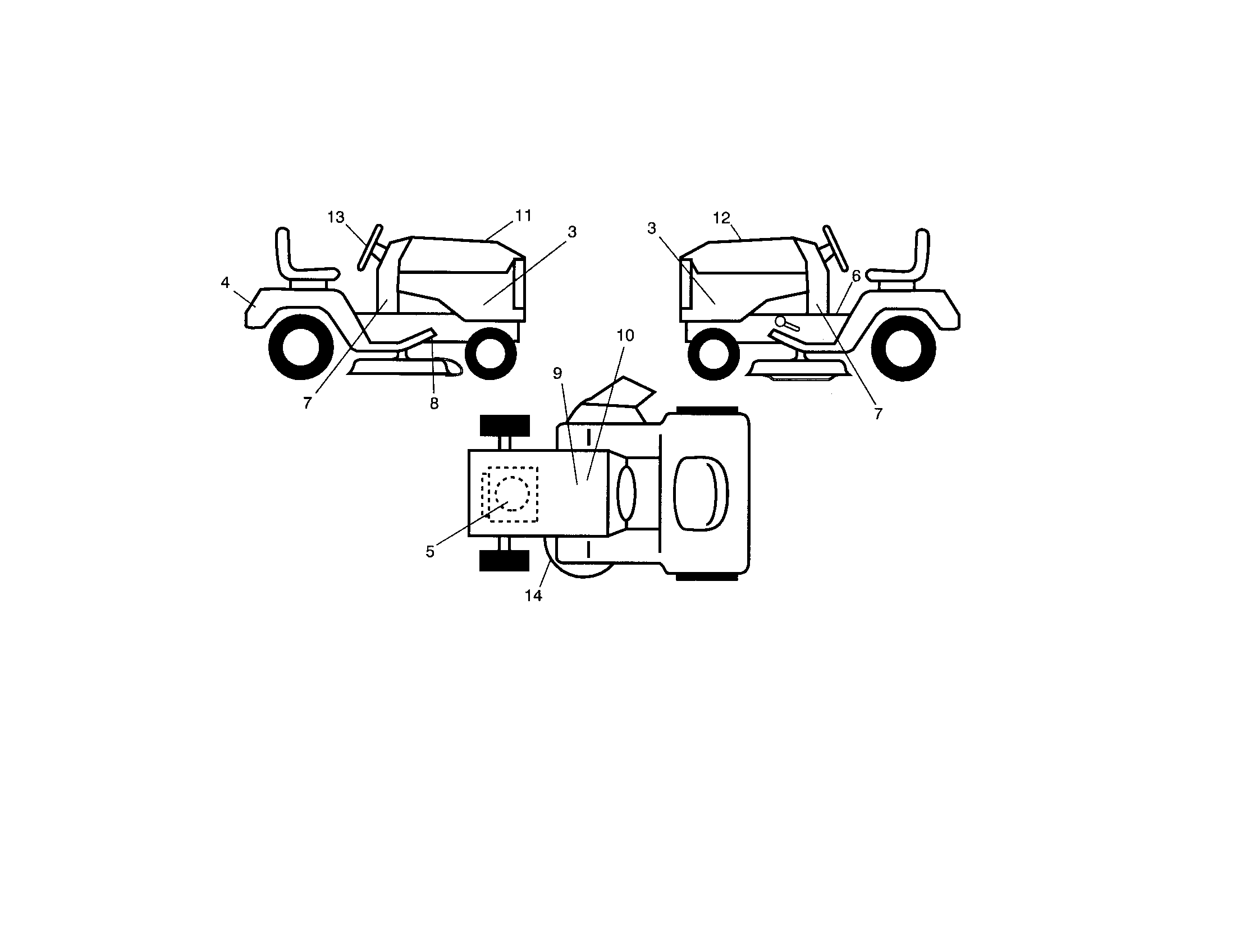 Craftsman 917288252 decals diagram