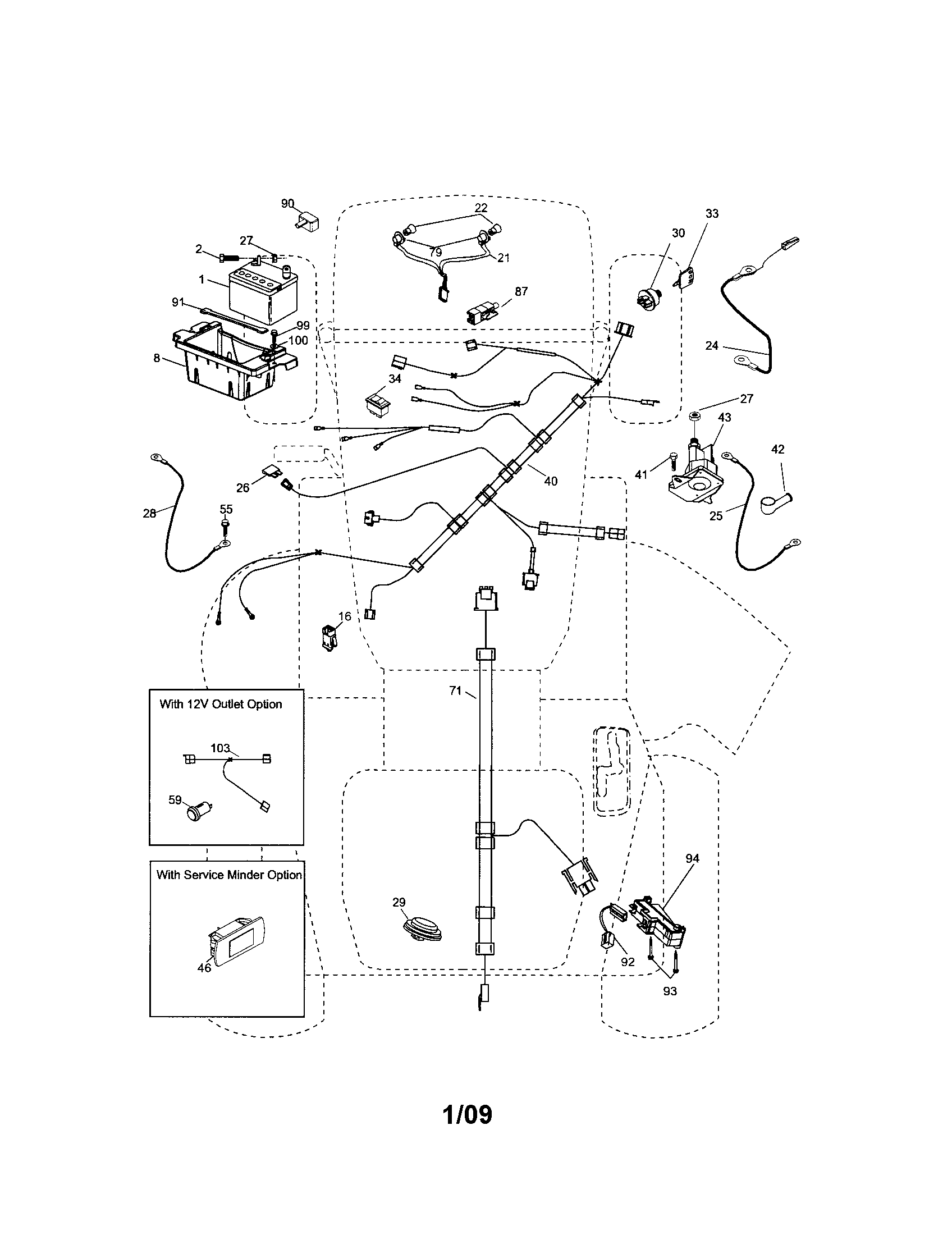 Craftsman 917288270 electrical diagram