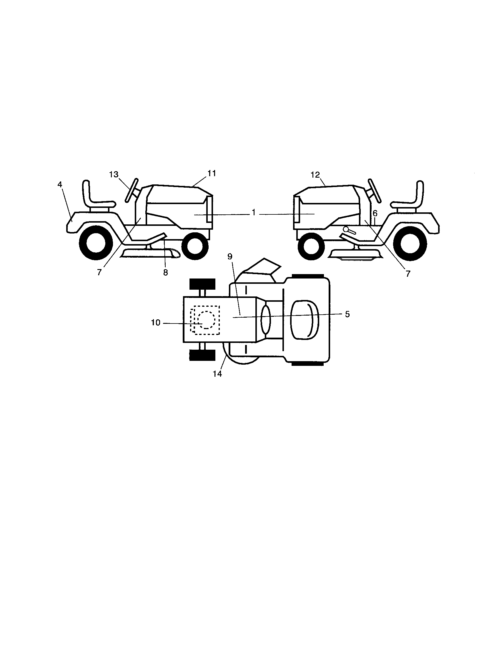 Craftsman 917288271 decals diagram