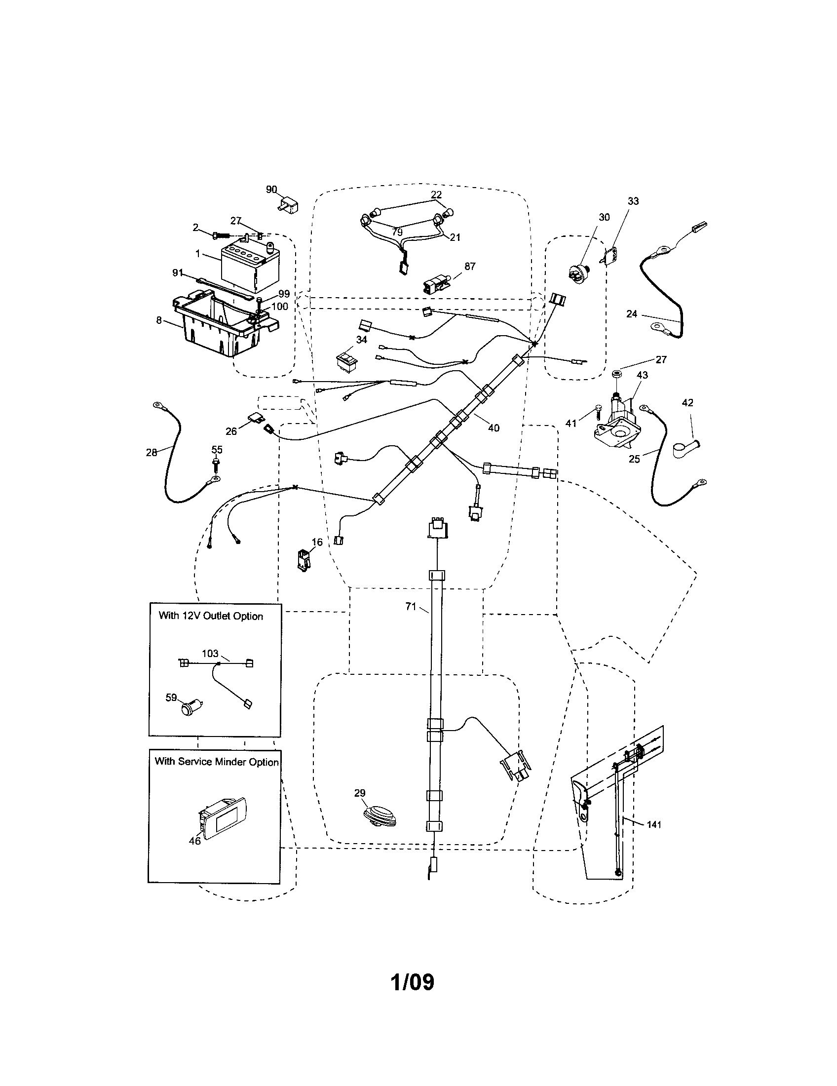 Craftsman 917288280 electrical diagram
