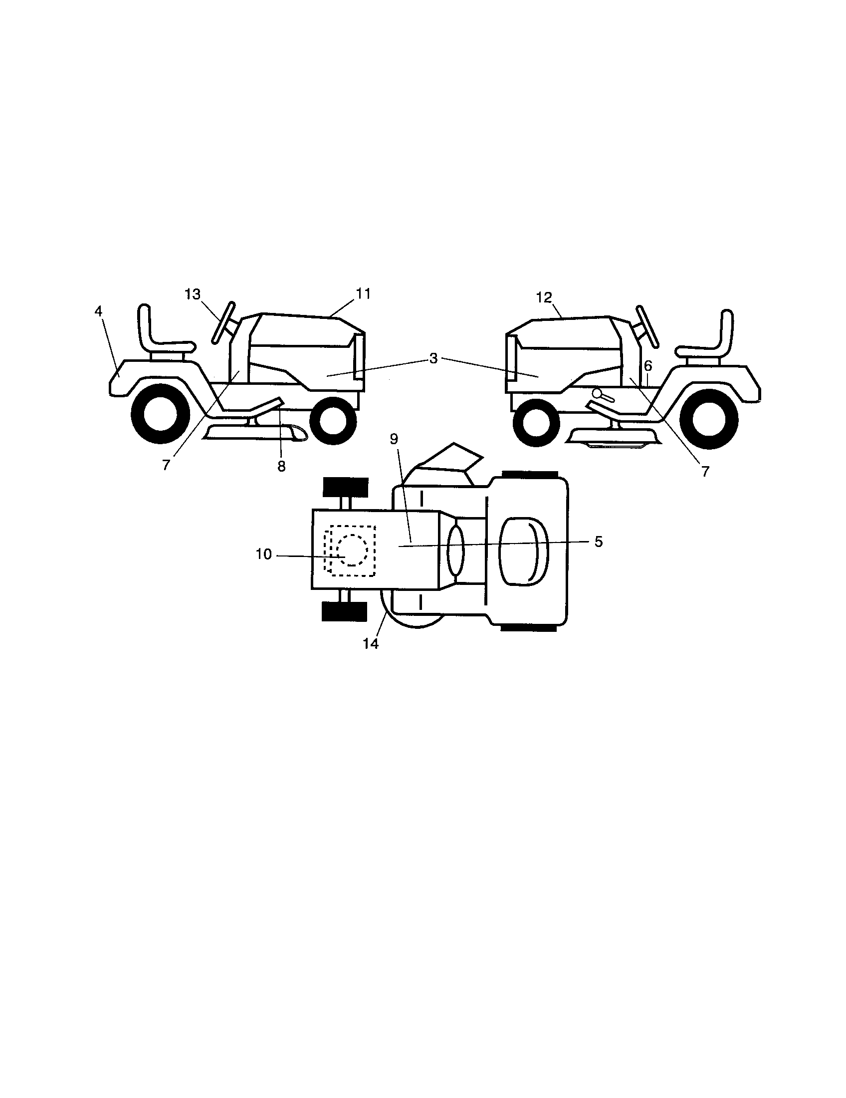 Craftsman 917288280 decals diagram