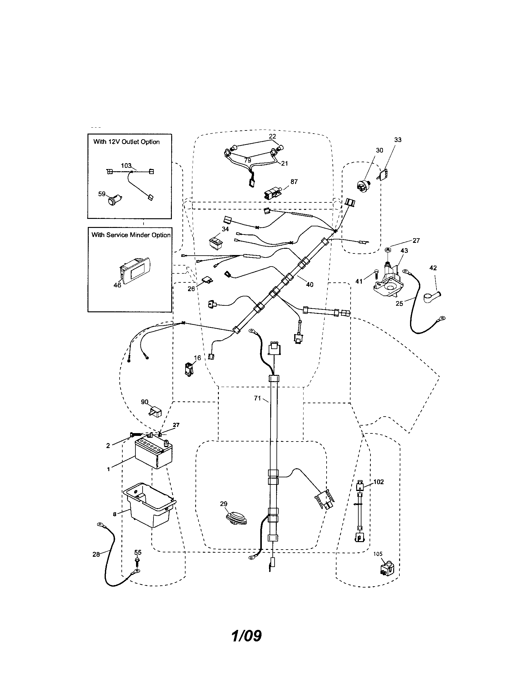 Craftsman 917288360 electrical diagram