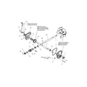 Snapper 130887280 gear box - 28" model diagram