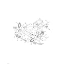Snapper 130887280 traction drive - std - 26" model diagram