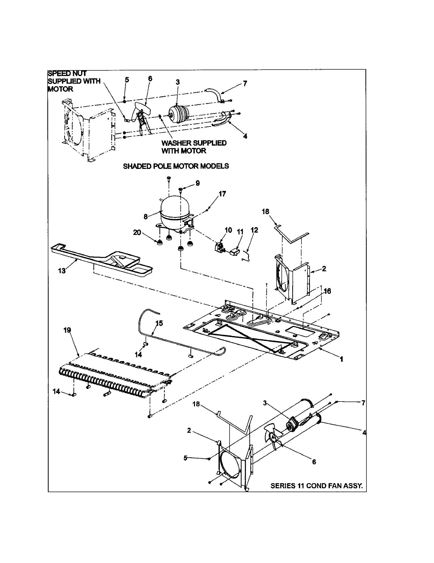 Amana ABD2533DES0 compressor diagram