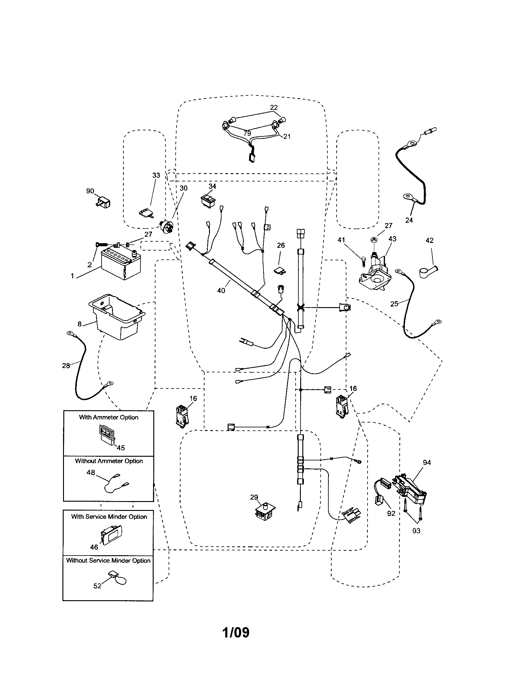 Craftsman 917253101 electrical diagram
