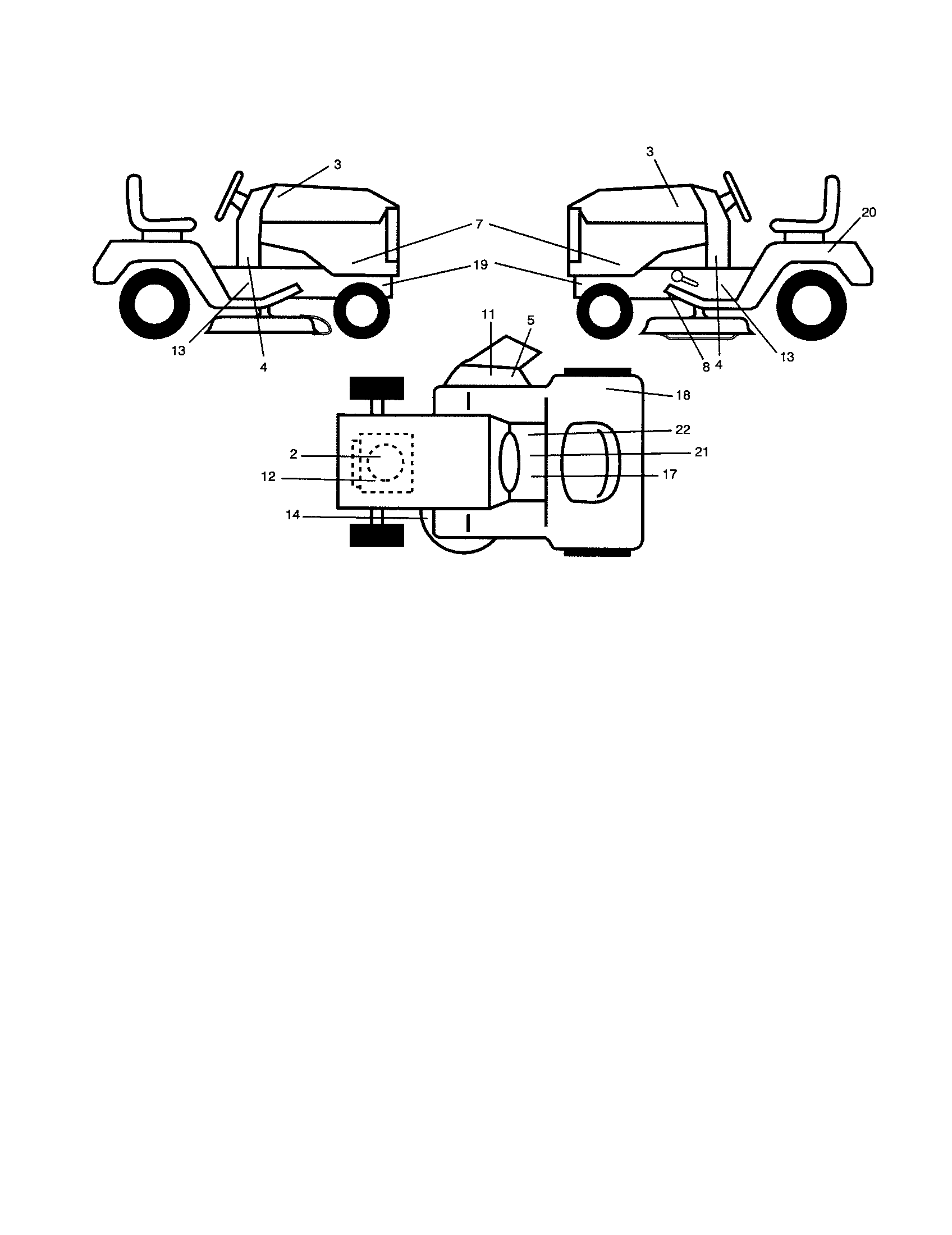 Craftsman 917253101 decals diagram