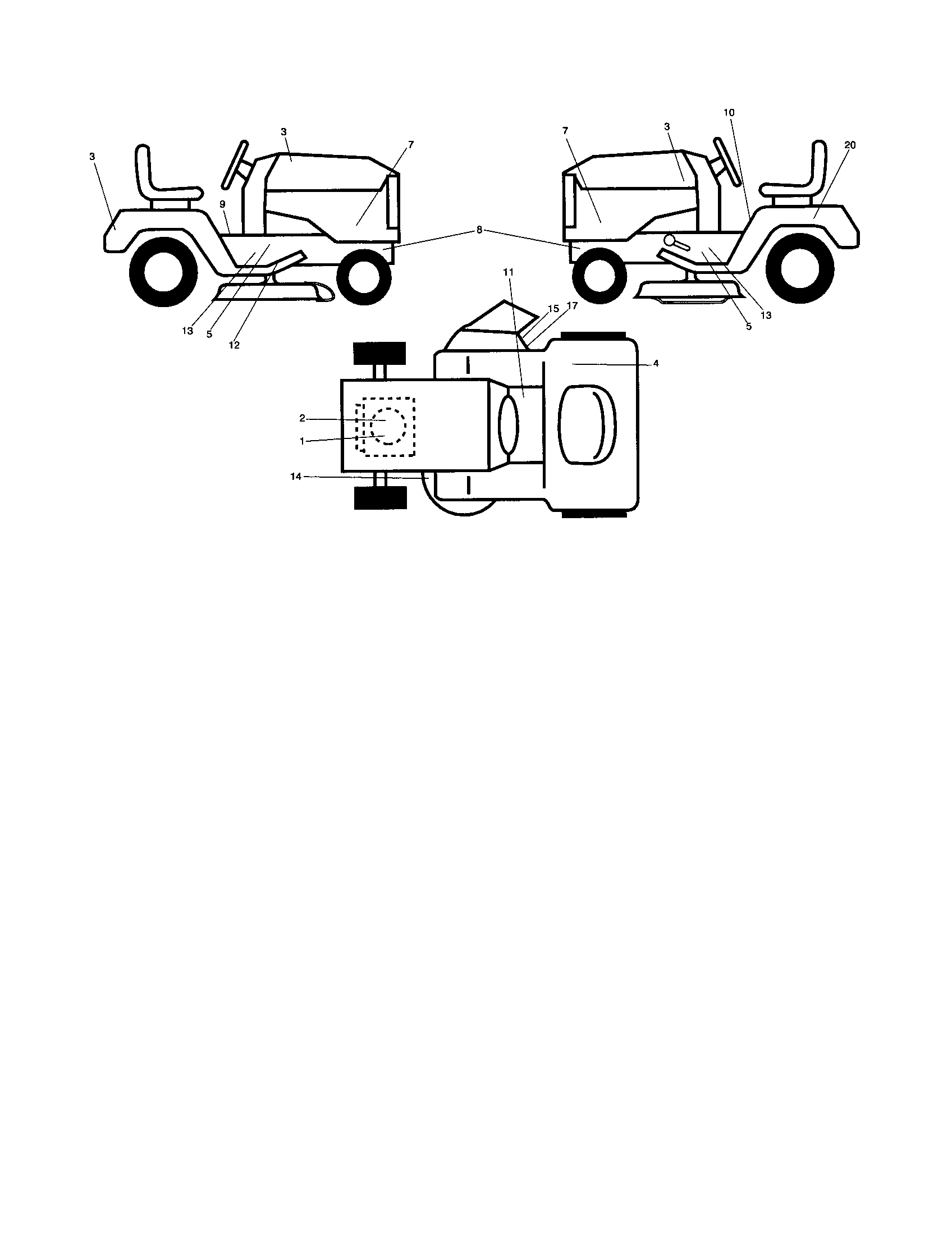 Craftsman 917253140 decals diagram