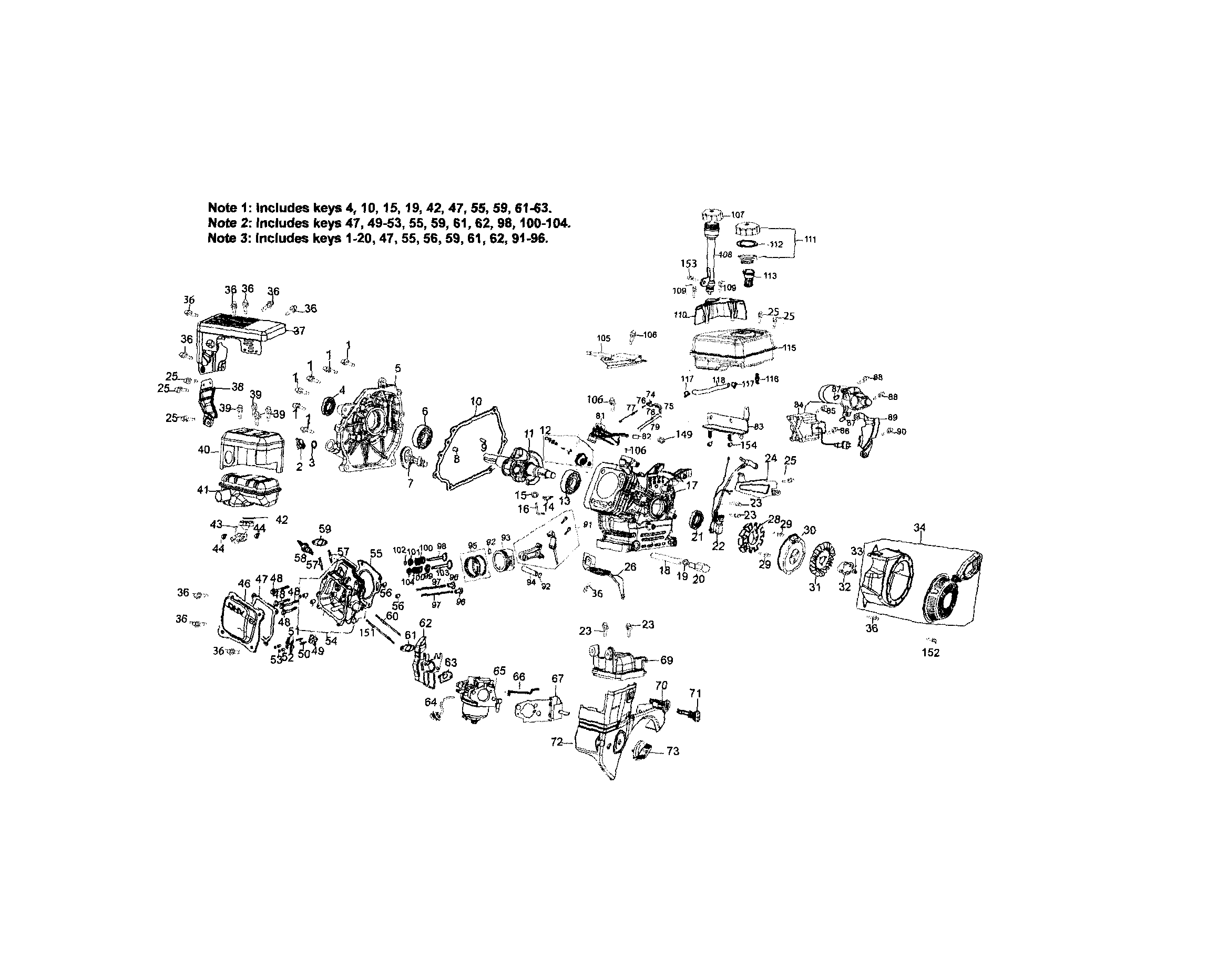 MTD 31AM2N1C799 engine diagram