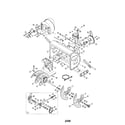 Craftsman 247888330 auger housing/spiral/gear box diagram