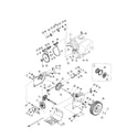 MTD 31AM62EE799 axle/wheels diagram