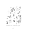 Briggs & Stratton 124L02-1307-F1 cylinder/crankshaft/sump diagram