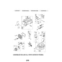 Craftsman 917376233 cylinder/crankshaft/sump diagram