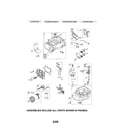 Craftsman 917376221 cylinder/crankshaft/sump diagram