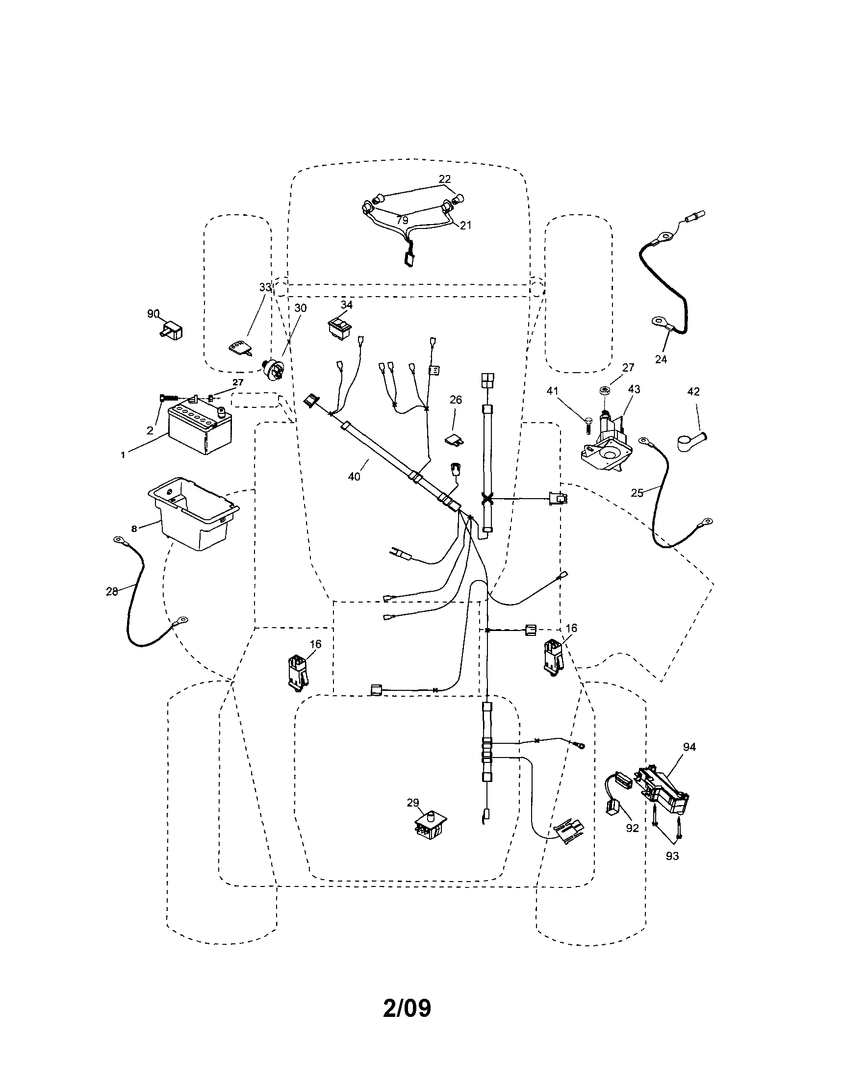 Craftsman 917253130 electrical diagram
