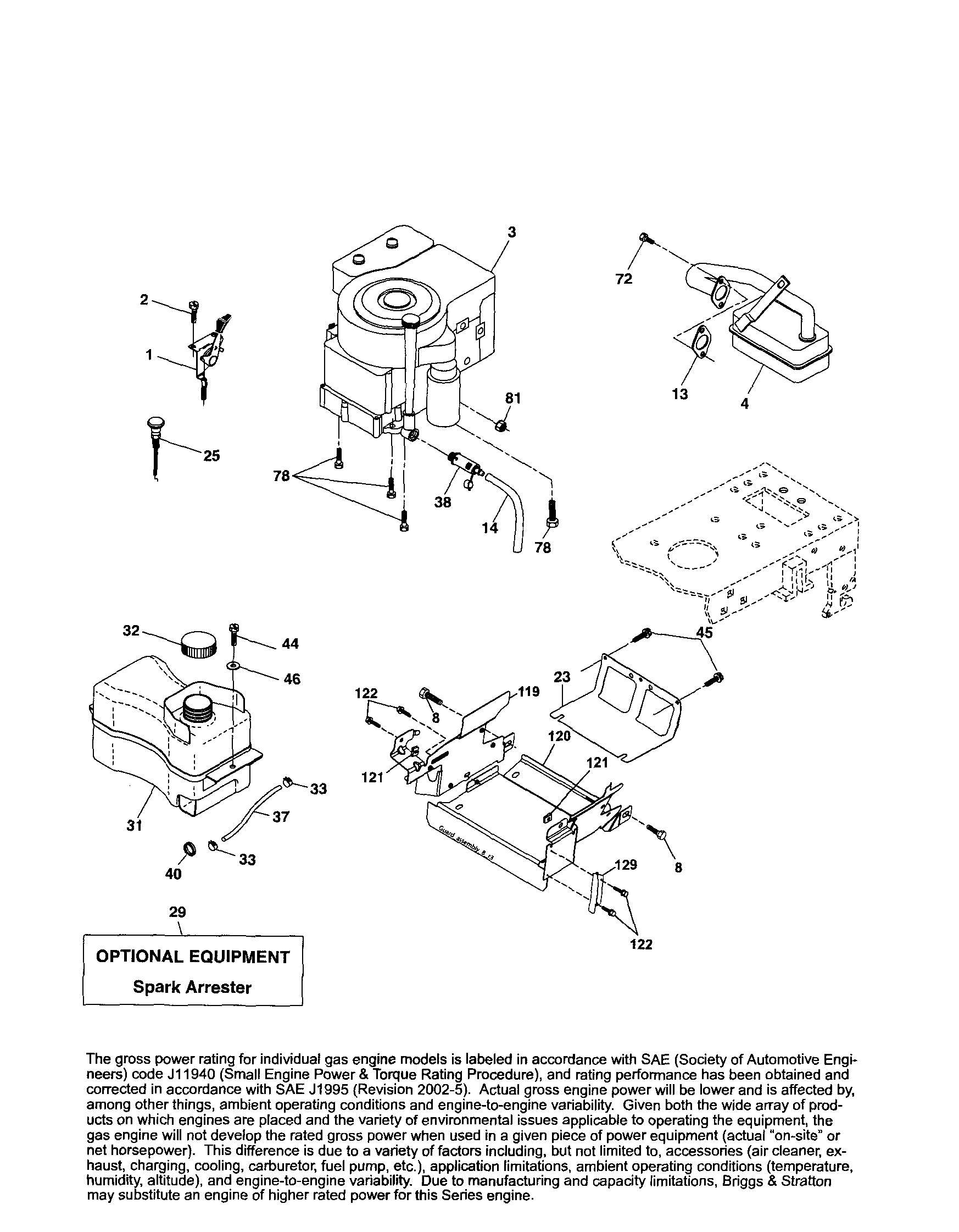Craftsman 917253130 engine diagram