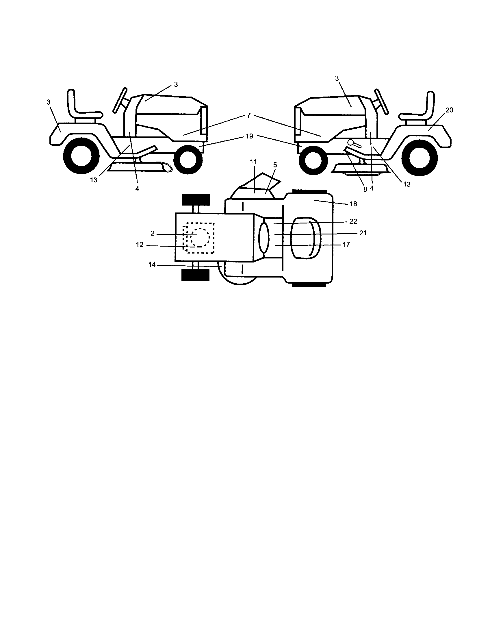 Craftsman 917253130 decals diagram