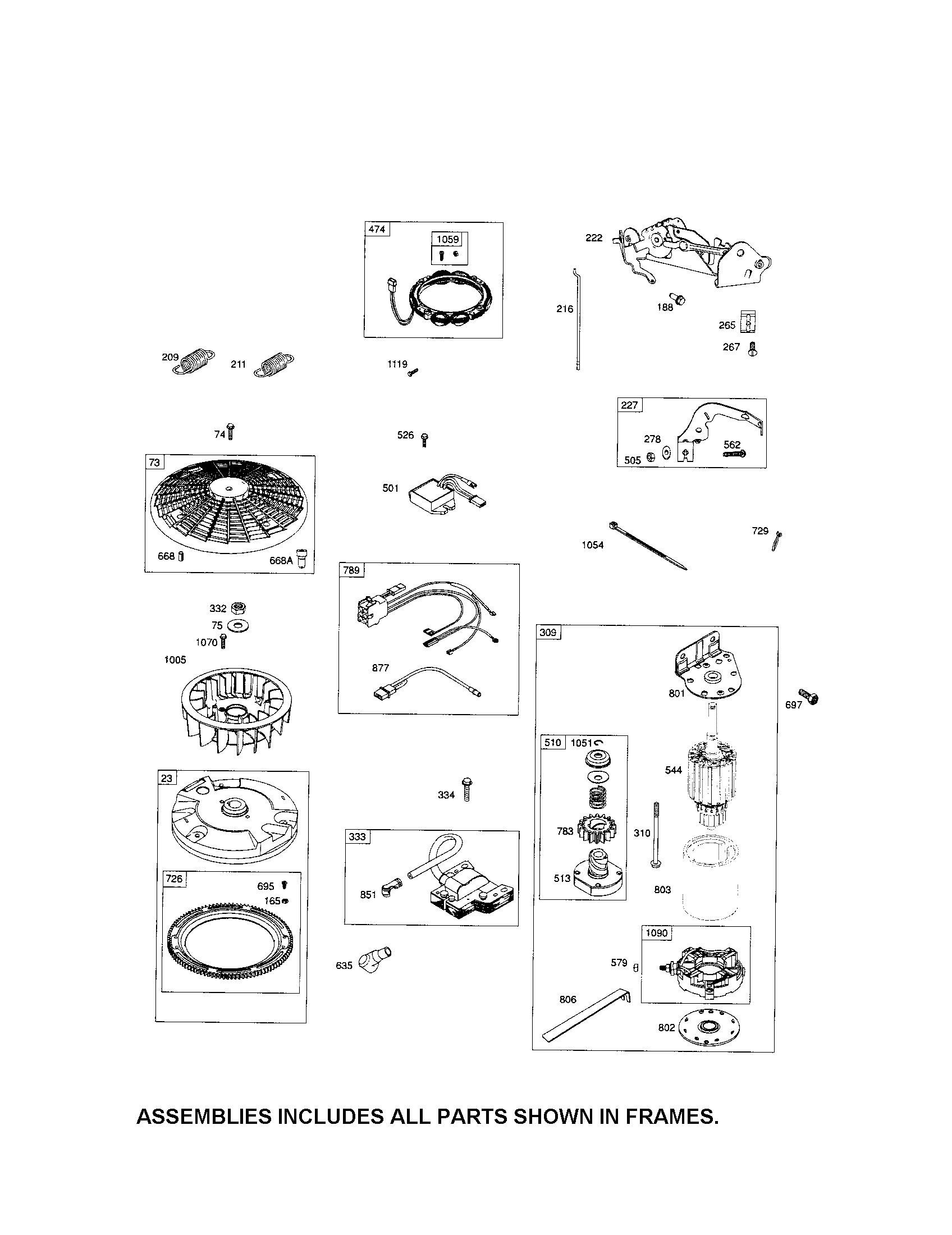 Craftsman 917286710 starter motor/alternator diagram
