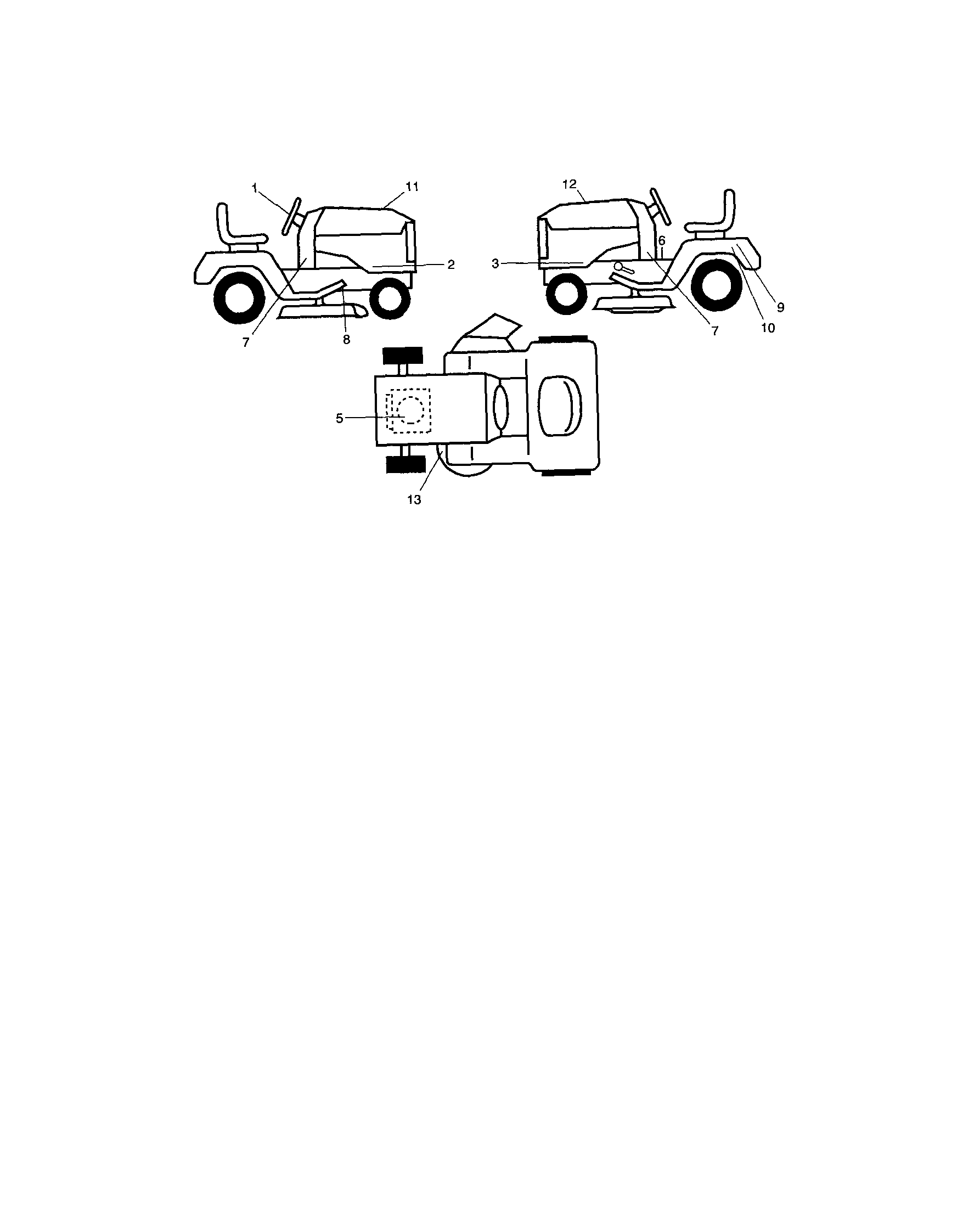 Craftsman 917289101 decals diagram