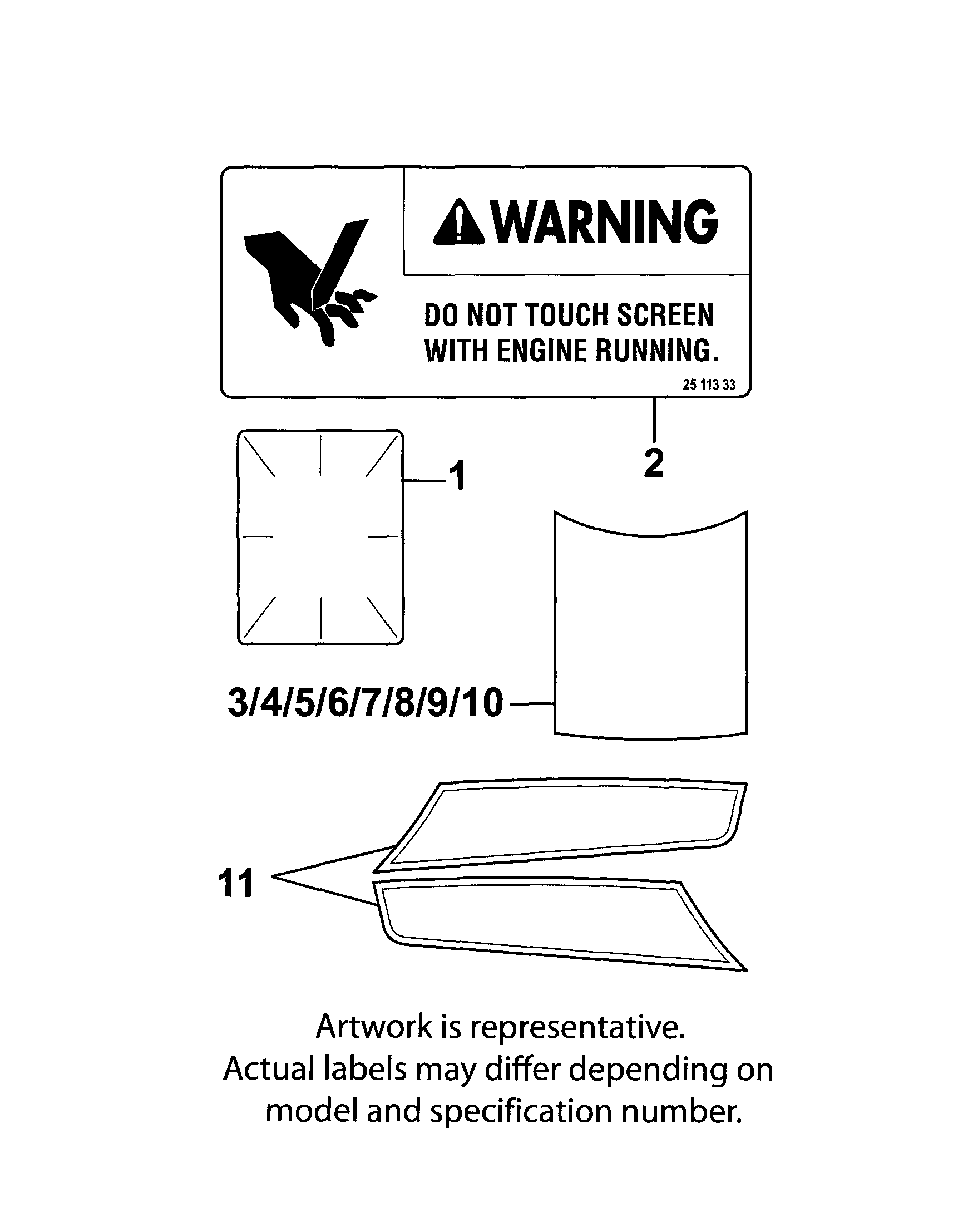 Craftsman 917289344 decals diagram