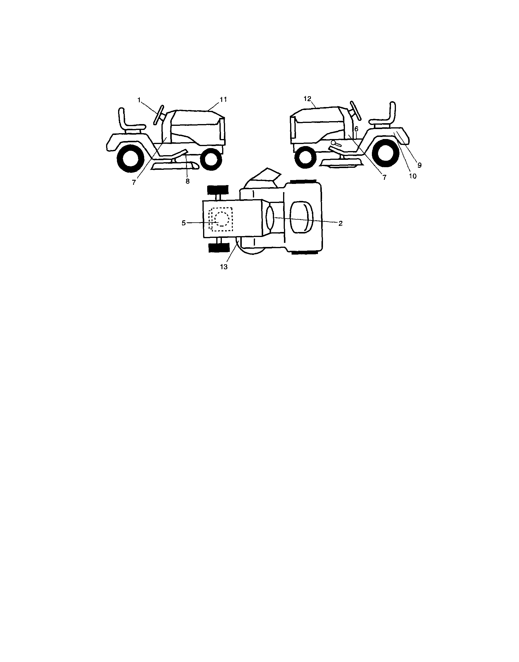 Craftsman 917289360 decals diagram