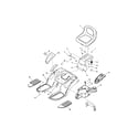 Snapper LT23420 seat deck/fuel tank diagram