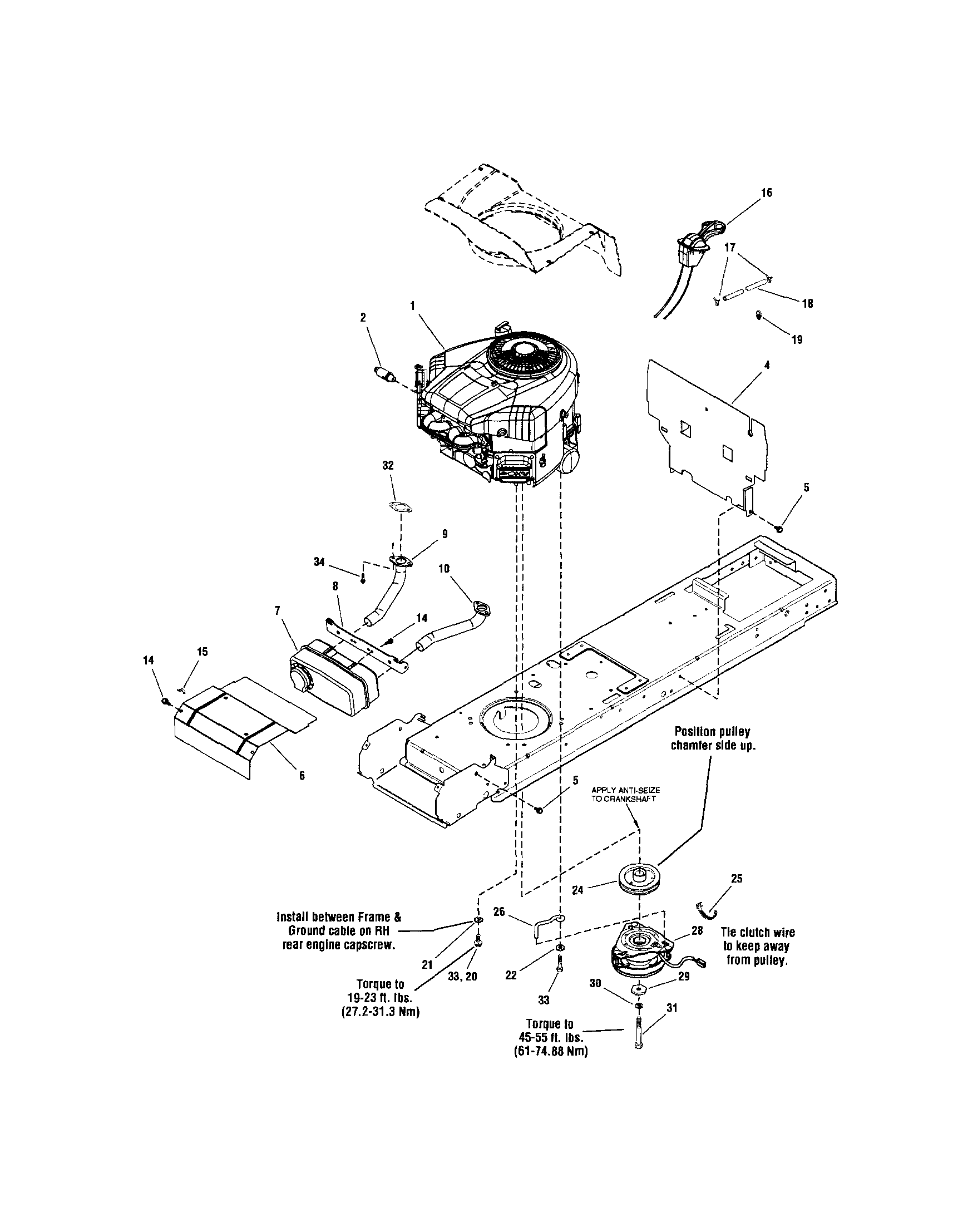 Snapper LT23420 engine diagram