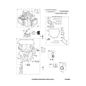 Briggs & Stratton 44L777-0128-B1 cylinder/sump diagram
