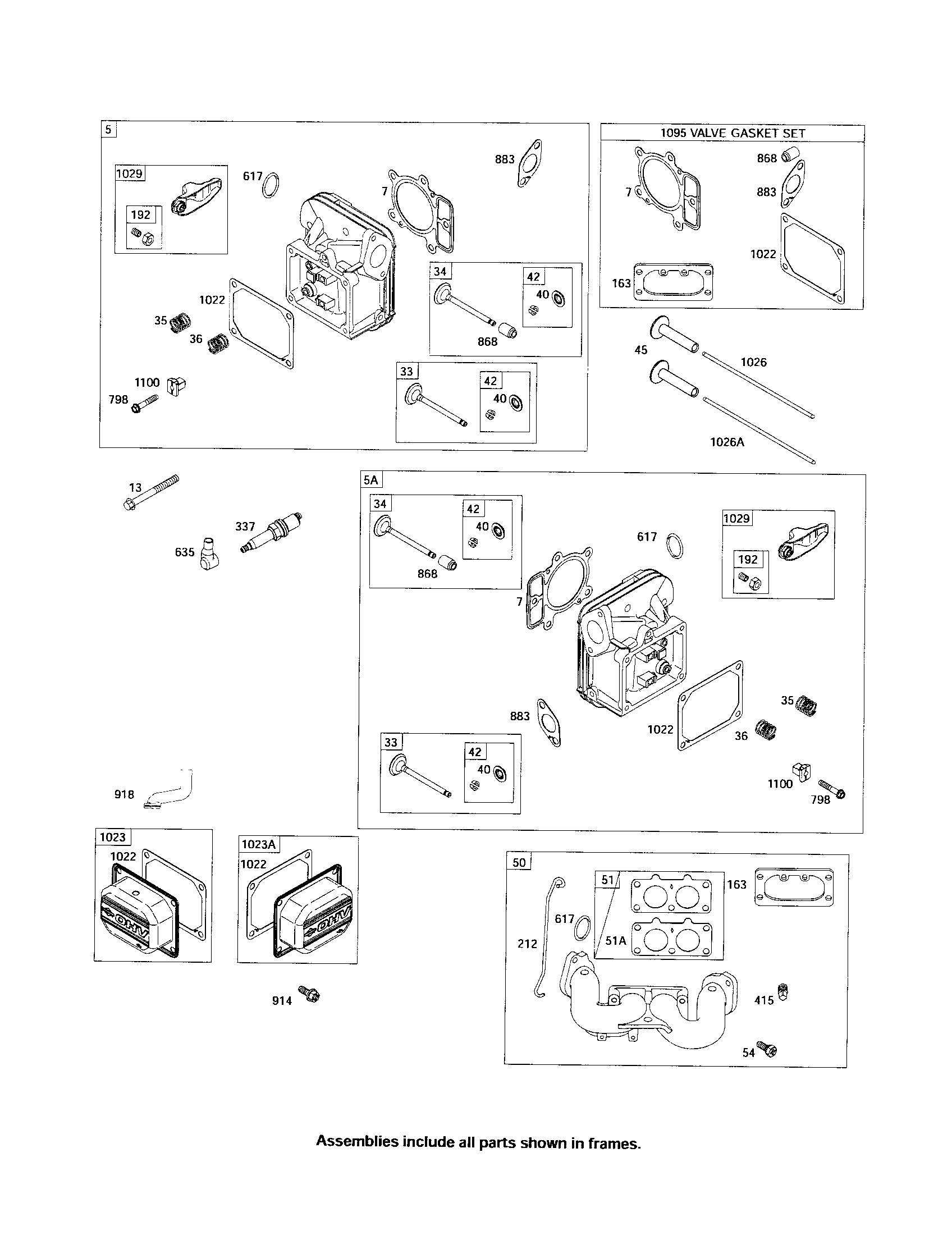 Snapper LT23420 head-cylinder/manifold-intake diagram