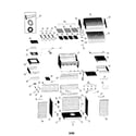 Kenmore 41516647900 gas grill diagram