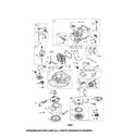 Craftsman 580752180 cylinder/sump/rewind starter diagram