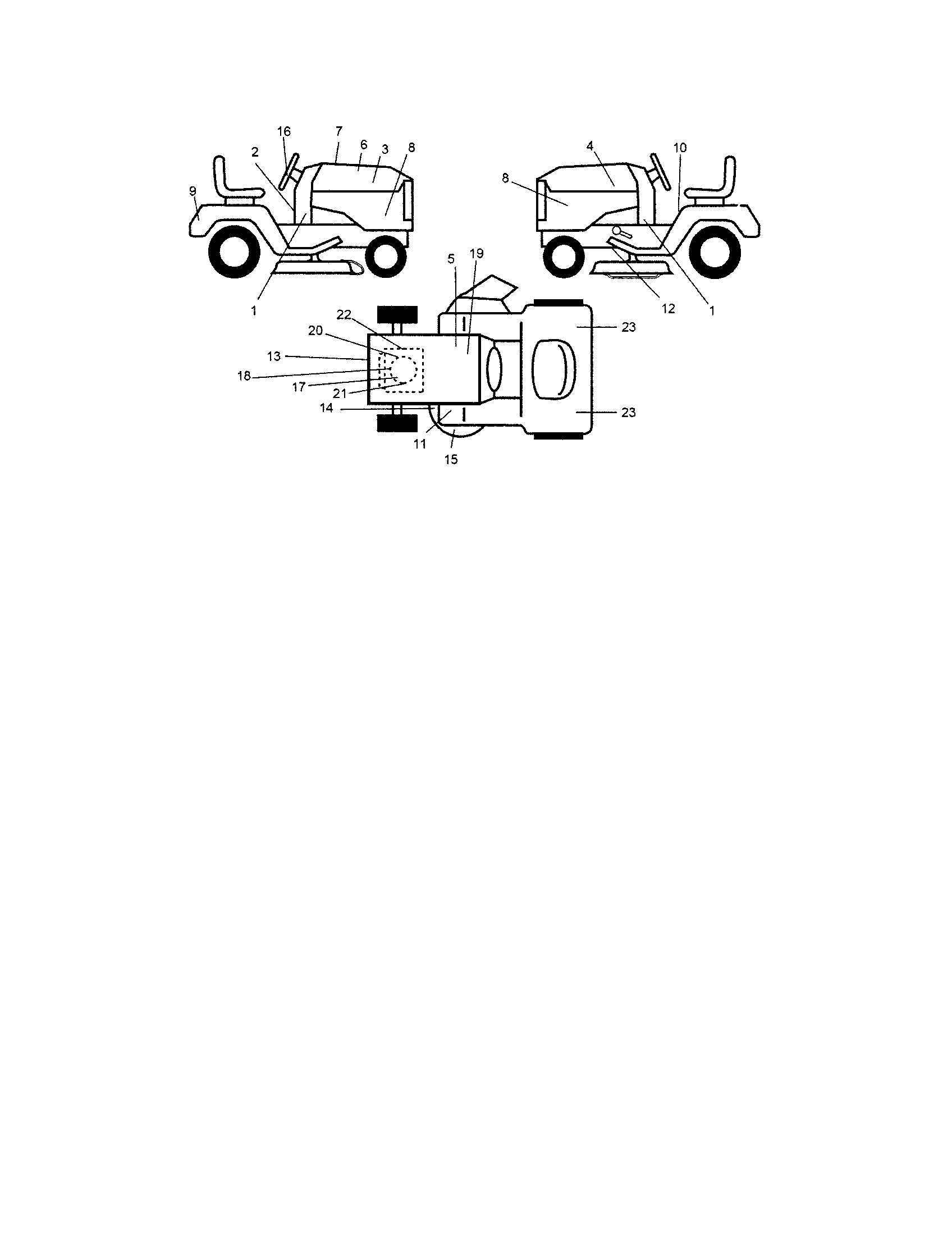 Craftsman 917276012 decals diagram