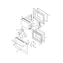 Electrolux E36GF76HPS2 door diagram