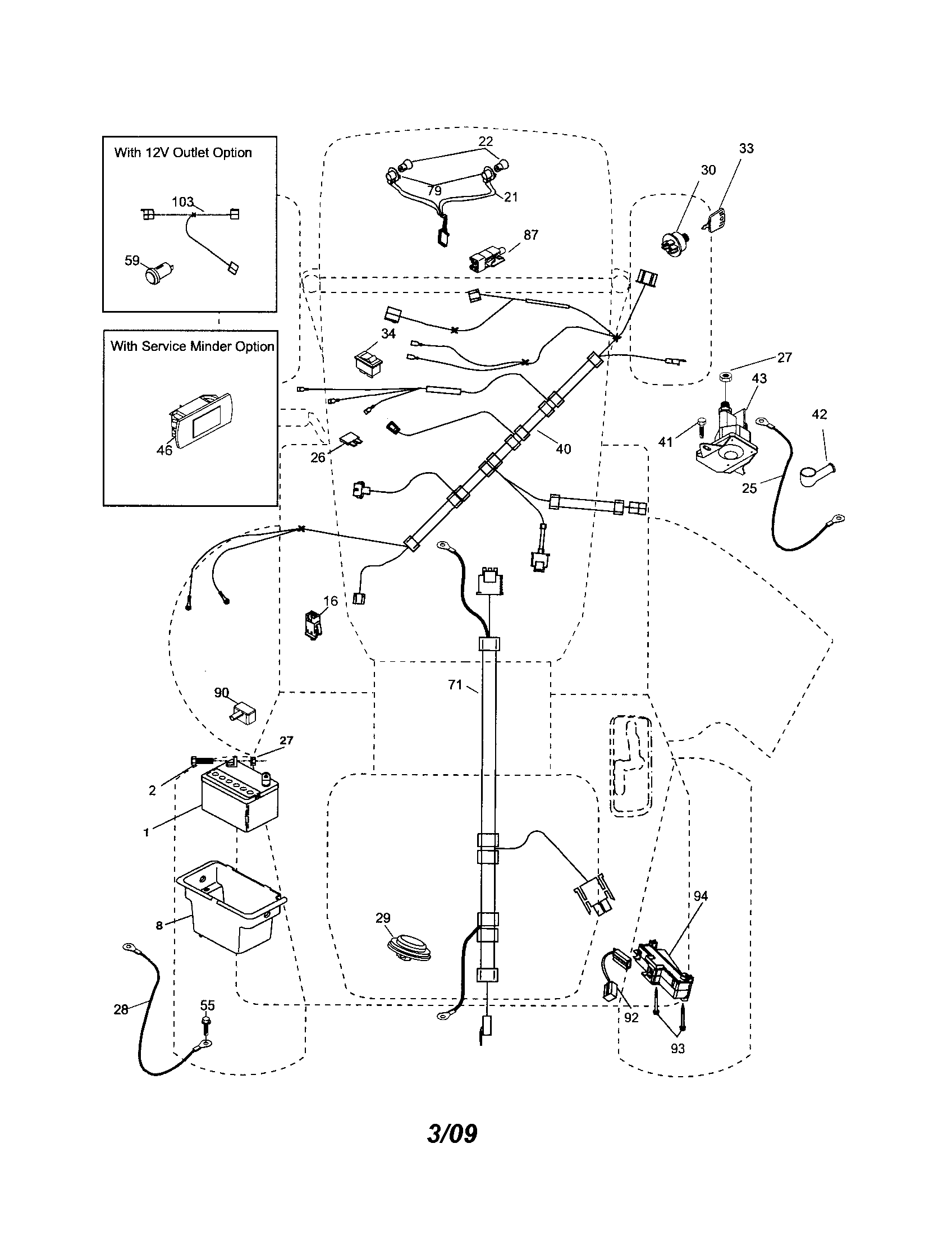 Craftsman 917253660 electrical diagram